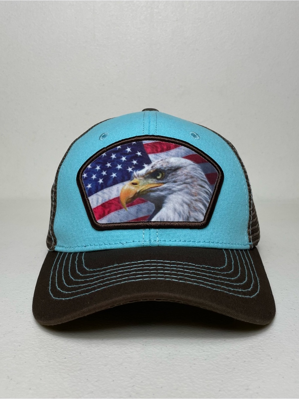 USA American Flag Snapback Baseball Cap, Eagle Patriotic Hat
